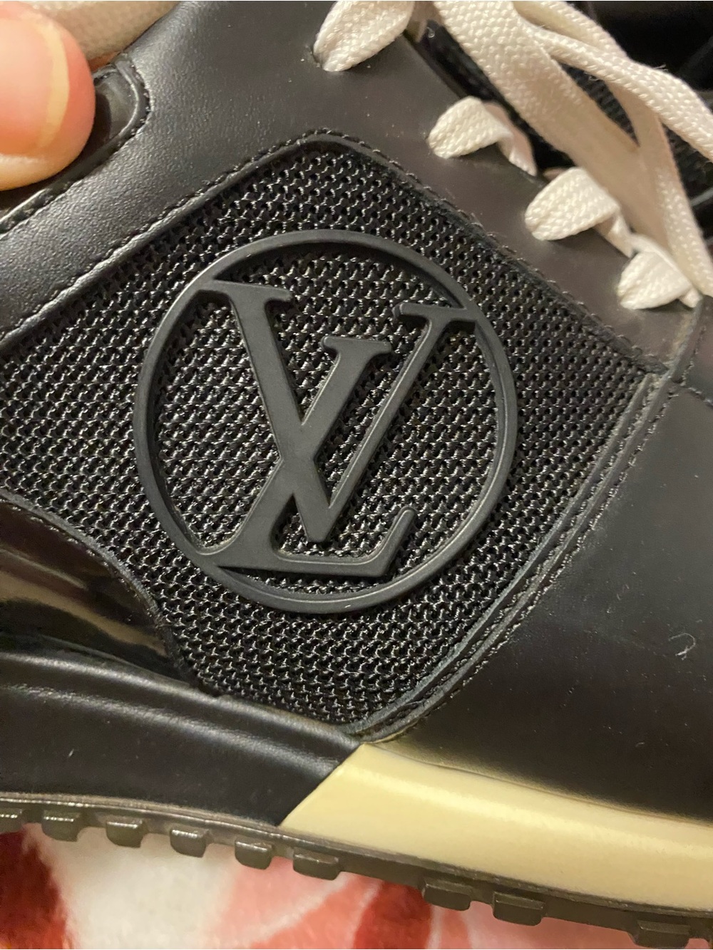 Woman’s Louis Vuitton Run Away Sneakers 6.5